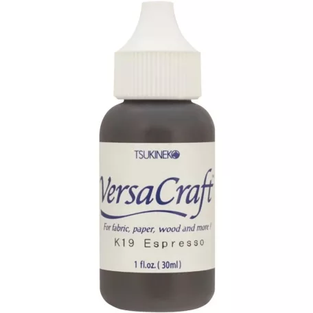 Tsukineko VersaCraft Tintapárna utántöltő Espresso - Reinker (1 db)
