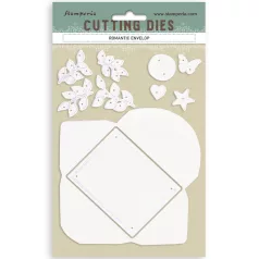   Stamperia Vágósablon Romantic envelope Cutting Dies A6 (1 csomag)