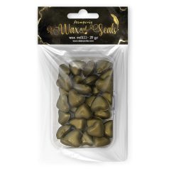   Stamperia Viaszgyöngy Heart shape - Old gold Wax Refill (20 gr)