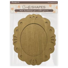   Stamperia Timeless MDF alap  House landscape Crafty Shapes MDF BLANKS (1 db)