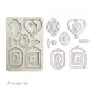 Stamperia Timeless Szilikon öntőforma A5 Frames Silicon Mould (1 db)