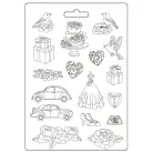 Stamperia Timeless Öntőforma A4 Soft Mould (1 db)