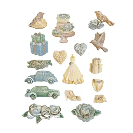 Stamperia Timeless Öntőforma A4 Soft Mould (1 db)