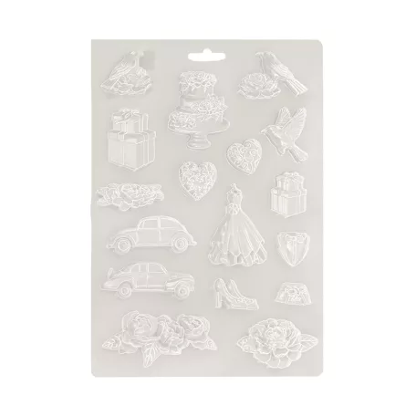 Stamperia Timeless Öntőforma A4 Soft Mould (1 db)