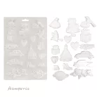 Stamperia Timeless Öntőforma A4 Soft Mould (1 db)