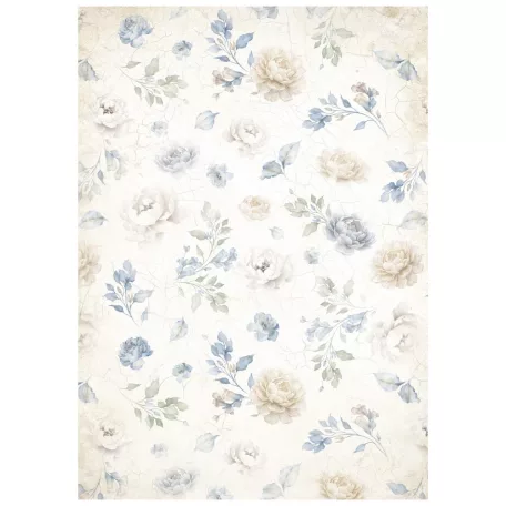 Stamperia Timeless Rizspapír készlet A6 Arch Rice Paper Backgrounds (8 ív)