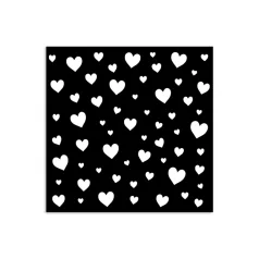  Stamperia Timeless Vastag stencil 12x12cm Hearts Thick Stencil  (1 db)