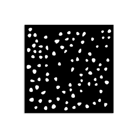 Stamperia Timeless Vastag stencil 12x12cm Petals texture Thick Stencil  (1 db)