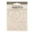 Stamperia Timeless Chipboard 14x14 cm Hearts Decorative Chips (1 ív)