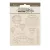 Stamperia Timeless Chipboard 14x14 cm Air balloons Decorative Chips (1 ív)