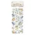 Stamperia Timeless Kaparós matrica  Flowers Rub-On (1 ív)