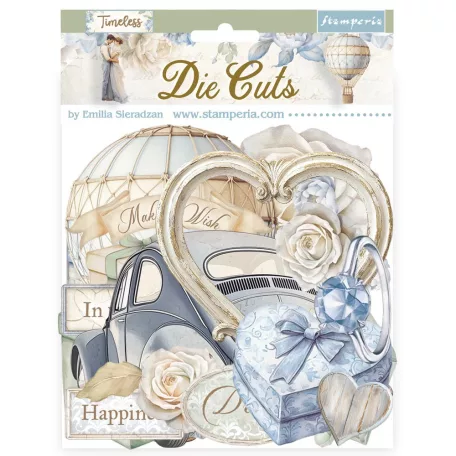 Stamperia Timeless Kivágatok Die Cuts Assorted (1 csomag)
