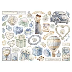 Stamperia Timeless Kivágatok Die Cuts Assorted (1 csomag)