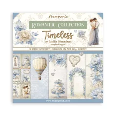   Stamperia Timeless Papírkészlet 8" (20 cm)  Paper Pack (10 ív)