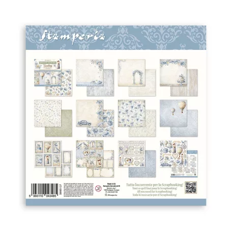 Stamperia Timeless Papírkészlet 8" (20 cm)  Paper Pack (10 ív)