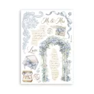 Stamperia Timeless Washi matrica Washi Pad (8 ív)