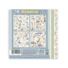 Stamperia Timeless Matrica 16x16cmStickers (4 ív)