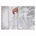 Docrafts Vázlatfüzet / Sketchbooks Manga A5 (3 db)