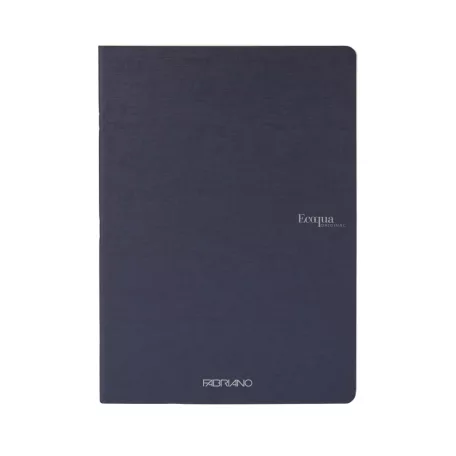 Fabriano EcoQua pontozott, tűzött füzet Sötétkék / Navy A5 (1 db)