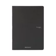   Fabriano EcoQua pontozott, tűzött füzet Fekete / Black A5 (1 db)