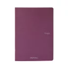 Fabriano EcoQua pontozott, tűzött füzet Bordó/Wine A5 (1 db)