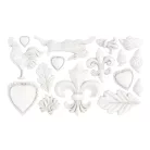 IOD Fleur De Lis Öntőforma 6″X10″ Decor Mould (1 db)