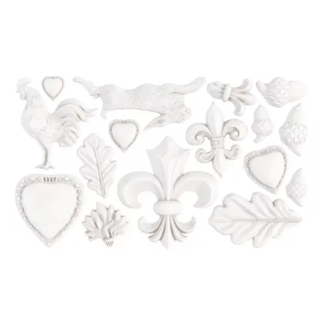 IOD Fleur De Lis Öntőforma 6″X10″ Decor Mould (1 db)