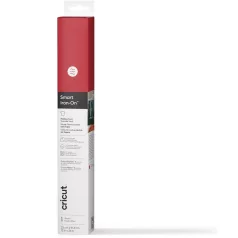   Cricut Vasalható fólia 33 cm x 0,9 m Red  Smart Iron-On (1 ív)