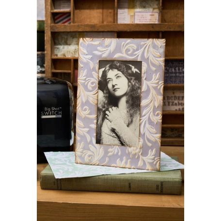 Sizzix Botanical Large 3D Domborító mappaA5 3D Texture Fades by Tim Holtz (1 db)