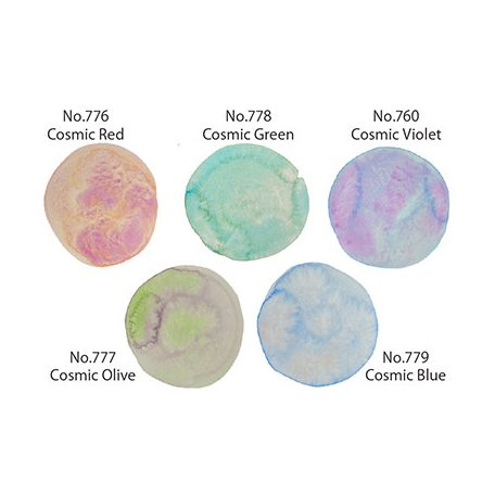 Kuretake Gansai Tambi Set Granulating Colors II Akvarell festék készlet (5 szín)