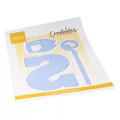   Marianne Design Vágósablon - Sint set - Creatable (1 csomag)