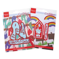   Marianne Design Vágósablon - Product Assorti Set, Mittens - Product Assorti (1 csomag)