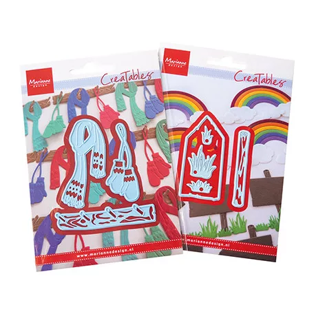 Marianne Design Vágósablon - Product Assorti Set, Mittens - Product Assorti (1 csomag)
