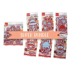   Marianne Design Vágósablon - Product Assorti, Kim's Buddies Super Bundle - Product Assorti (1 csomag)