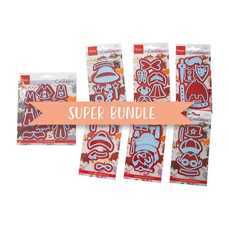 Marianne Design Vágósablon - Product Assorti, Kim's Buddies Super Bundle - Product Assorti (1 csomag)
