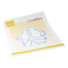   Marianne Design Vágósablon - Cats & Kittens - Creatable (1 csomag)