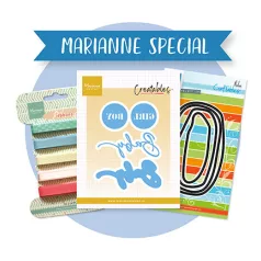   Marianne Design Vágósablon - Product Assorti Set, Marianne 65 special - Product Assorti (1 csomag)