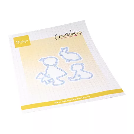 Marianne Design Vágósablon - Silhouette Girl - Creatable (1 csomag)