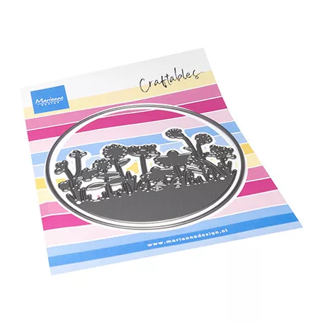 Marianne Design Vágósablon - Silhouette Flower meadow - Craftable (1 csomag)