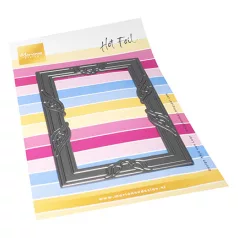   Marianne Design Klisé hődomborításhoz - Hot Foil - Anja's Classic Rectangle - Craftable (1 csomag)