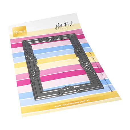Marianne Design Klisé hődomborításhoz - Hot Foil - Anja's Classic Rectangle - Craftable (1 csomag)