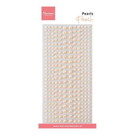 Marianne Design Peach Öntapadós félgyöngy  Decoration Pearls (1 csomag)