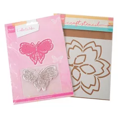   Marianne Design Vágósablon - Product Assorti, Blossom - Product Assorti (1 csomag)