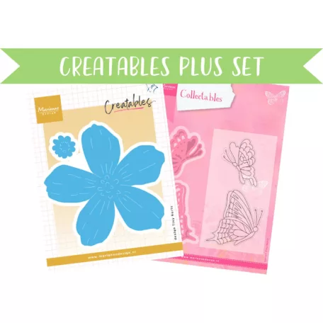 Marianne Design Vágósablon - Creatable plus set - Flower - Product Assorti (1 csomag)