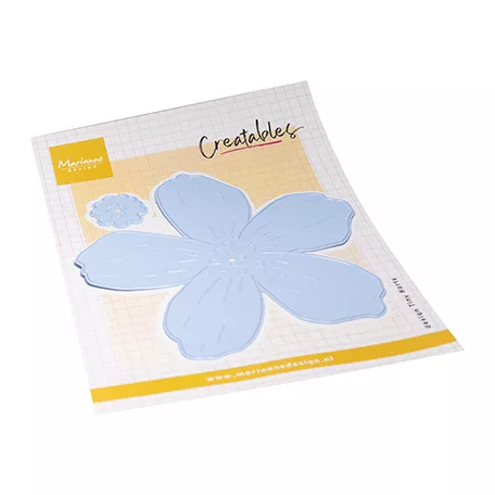 Marianne Design Vágósablon - Tiny's large flower - Creatable (1 csomag)