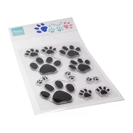 Marianne Design Szilikonbélyegző - Paw prints - Clear Stamps (1 csomag)