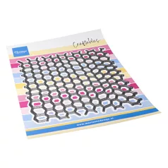   Marianne Design Vágósablon - Background - Chicken wire - Craftable (1 csomag)