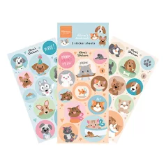   Marianne Design Eline's Cats & Dogs Matrica készlet  Stickers (1 csomag)