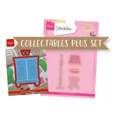   Marianne Design Vágósablon - Collectable plus set - At Home - Product Assorti (1 csomag)