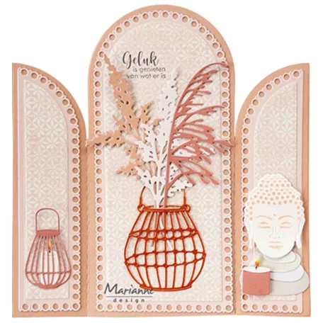 Marianne Design Vágósablon - Slimline Trifold - Creatable (1 csomag)